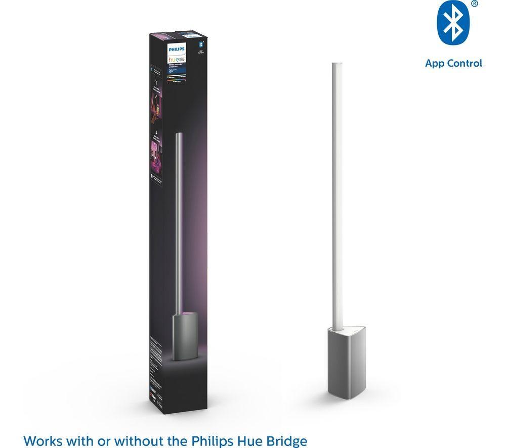 PHILIPS HUE Signe Gradient White & Colour Ambiance Smart LED Table Lamp - White image number 2 of 10