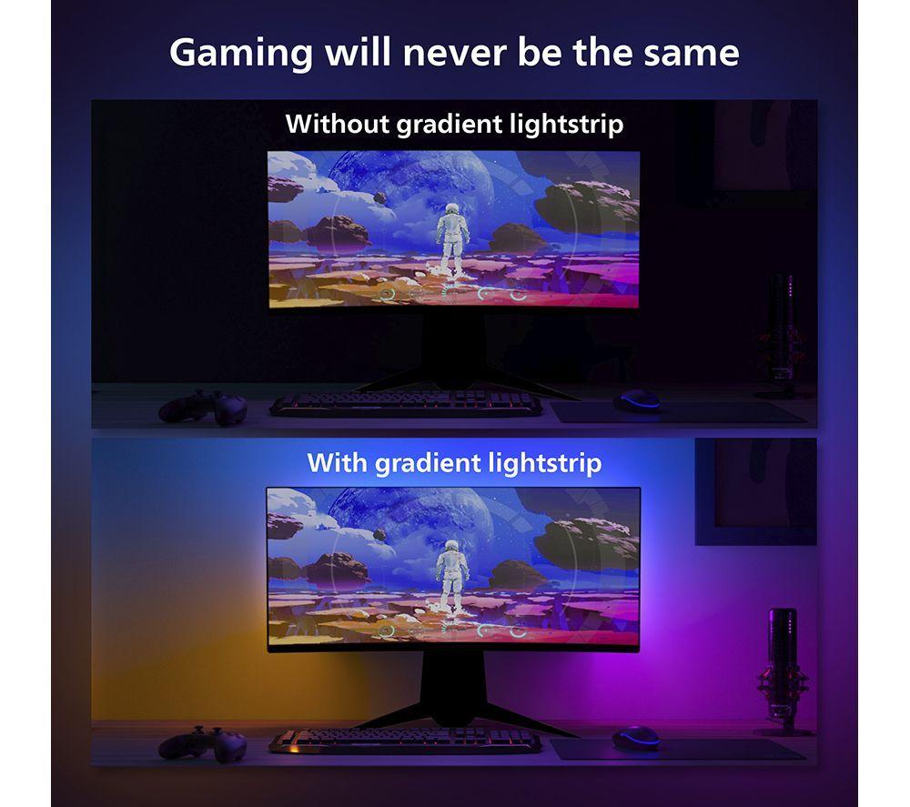 PHILIPS HUE Play Gradient 24-27" PC Monitor Lightstrip image number 3 of 7