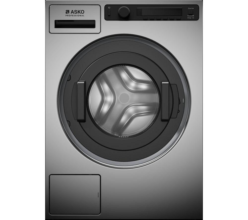 ASKO Professional WMC6742P.T 7 kg 1400 Spin Washing Machine – Titanium, Silver/Grey
