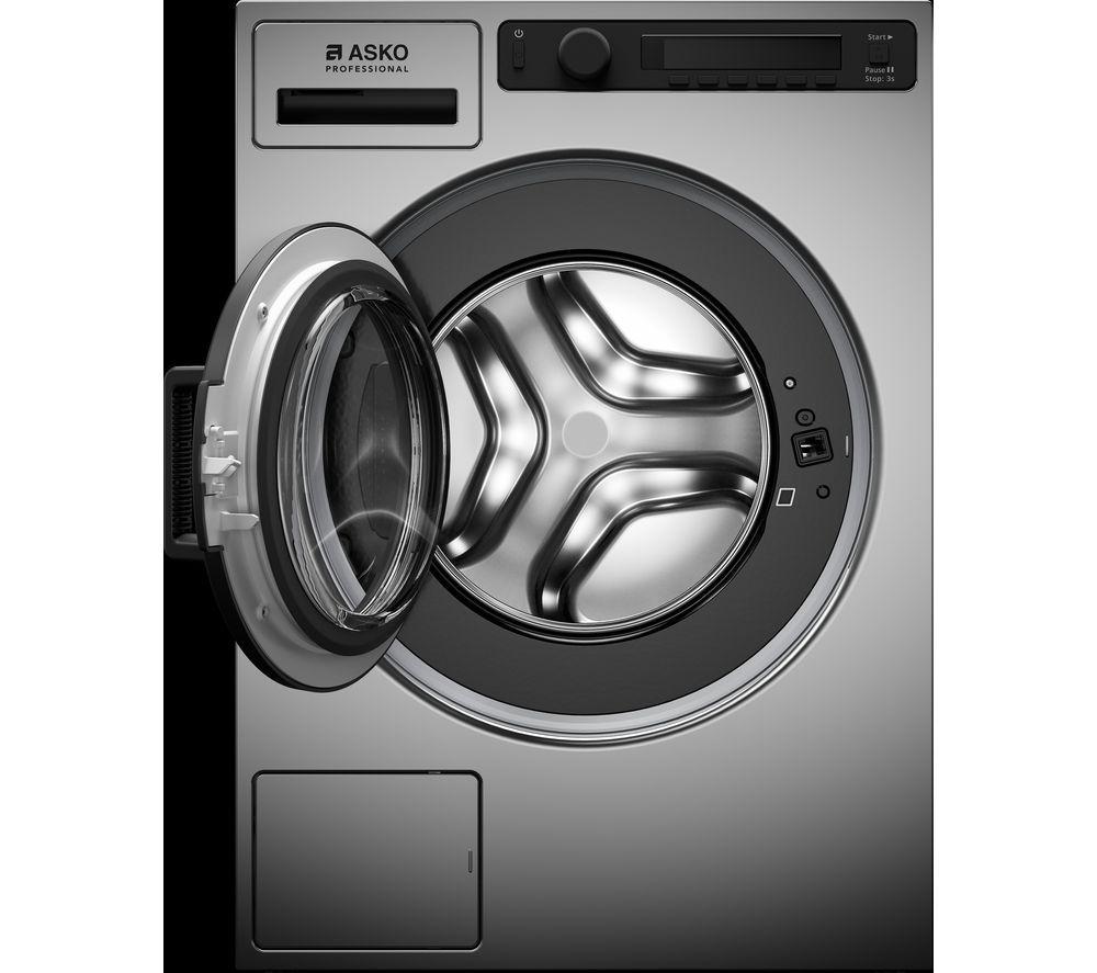 ASKO Professional WMC6742P.T 7 kg 1400 Spin Washing Machine - Titanium image number 3 of 5