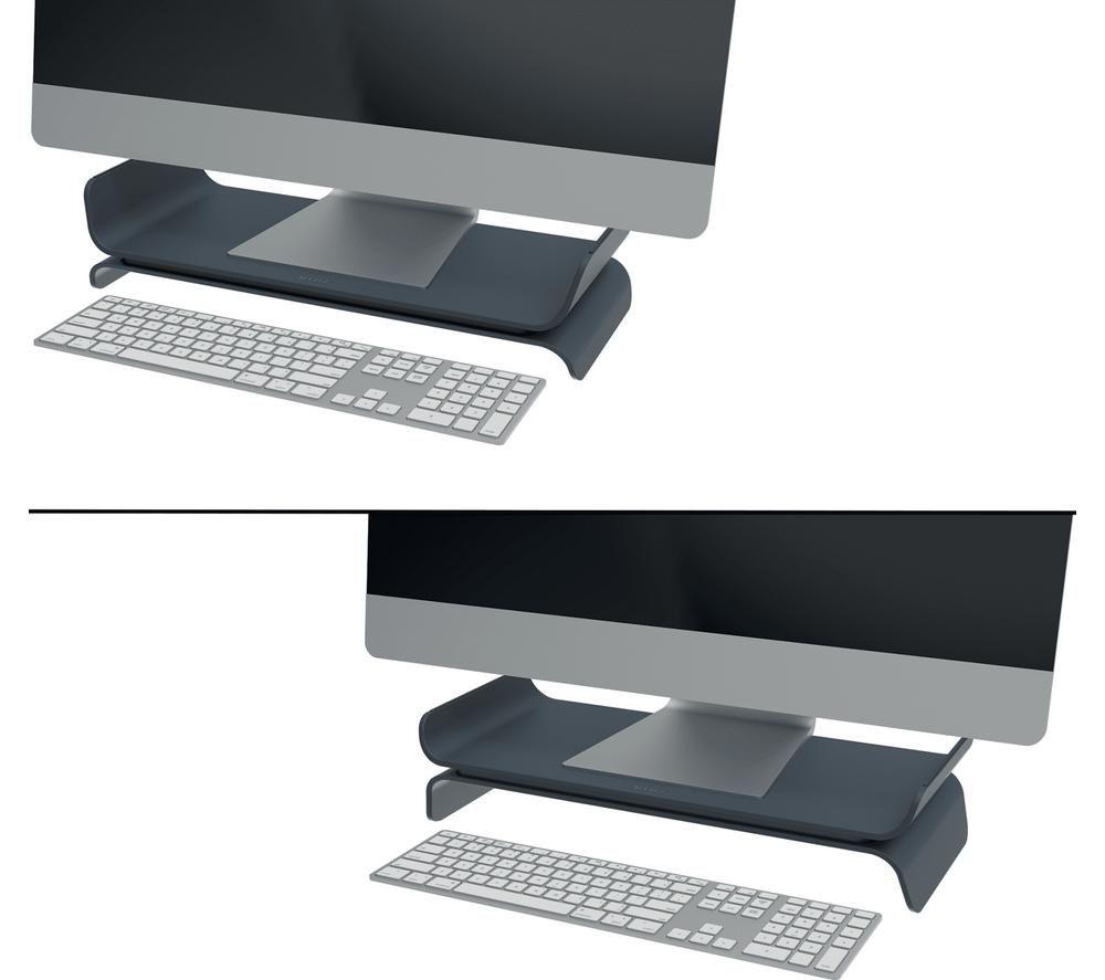 LEITZ Ergo 65040089 Monitor Stand - Dark Grey image number 3 of 5