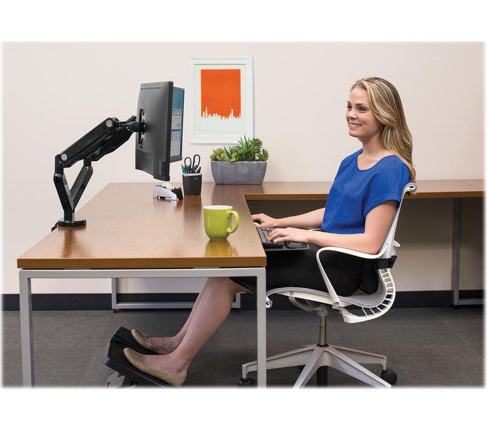 FELLOWES Platinum Series Dual Arm Full Motion 40" Monitor Desk Mount image number 11 of 11