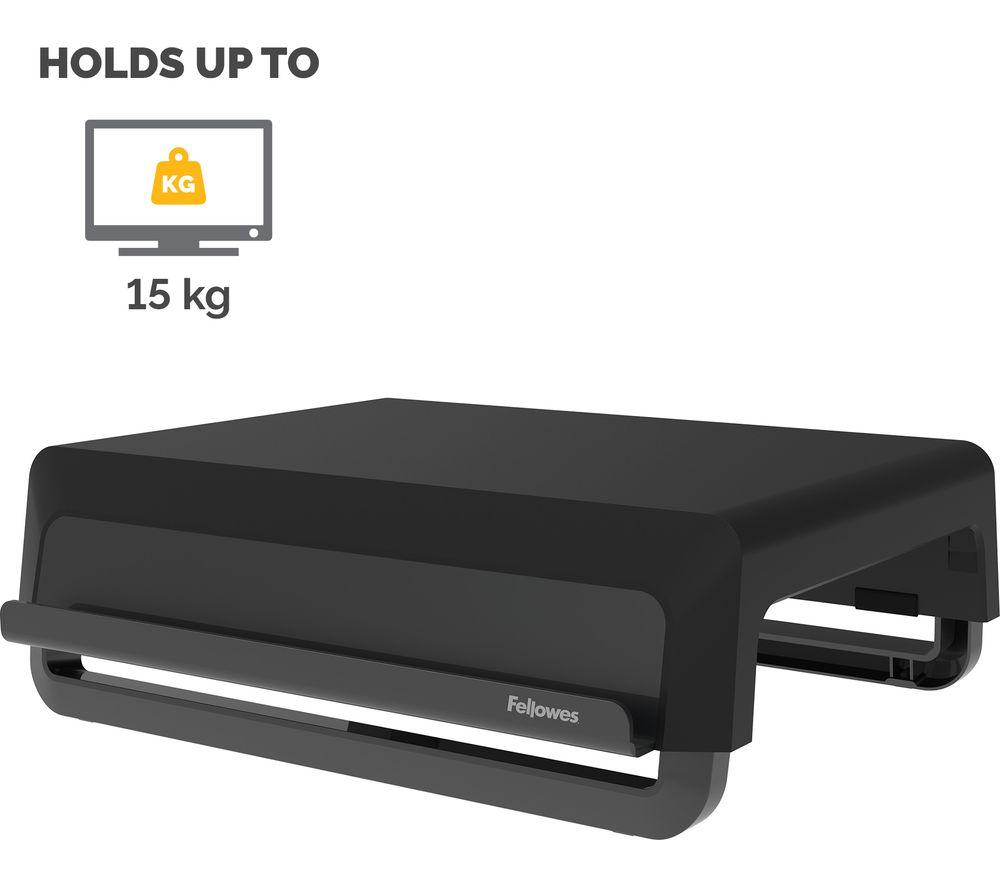 FELLOWES Breyta Monitor Stand - Black image number 3 of 7
