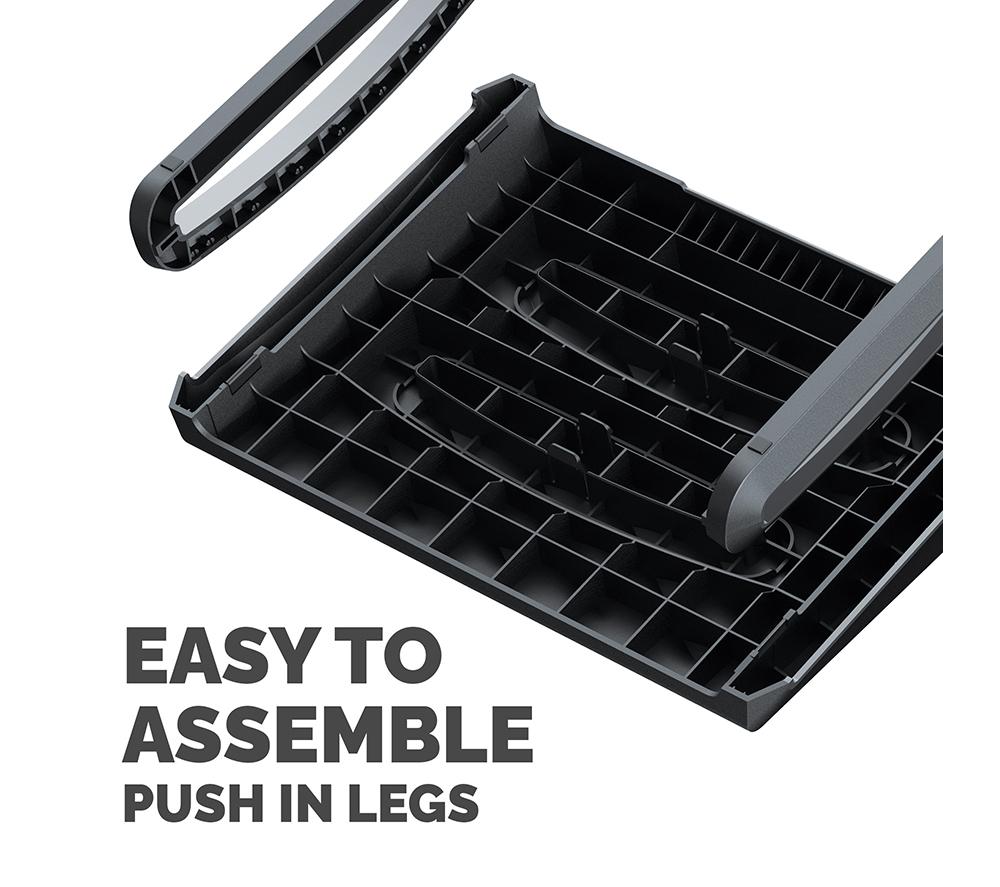 FELLOWES Breyta 100016562 Footrest - Black image number 6 of 13
