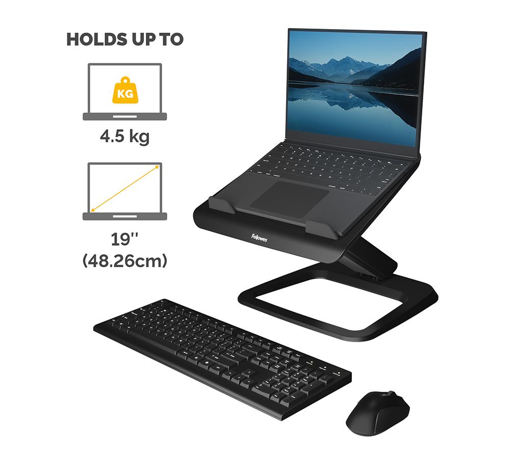 FELLOWES Hana LT Laptop Stand - Black image number 3 of 8