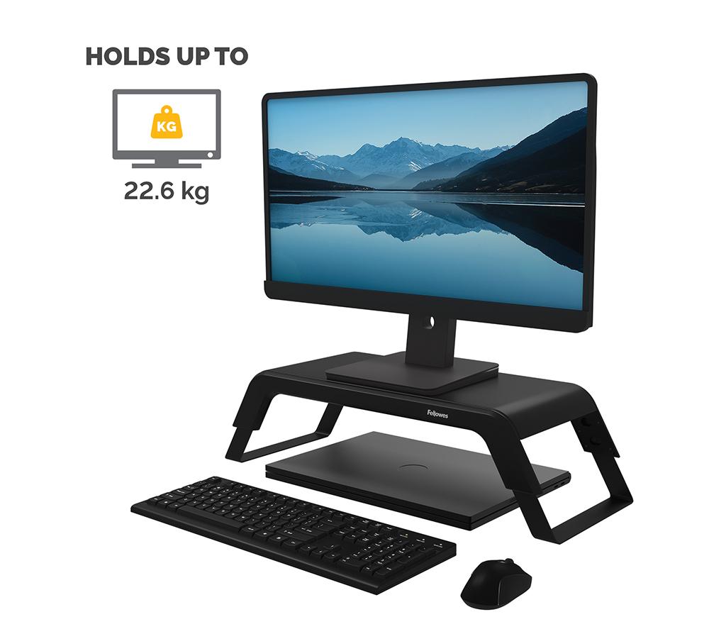 FELLOWES Hana LT Monitor Stand - Black image number 3 of 8