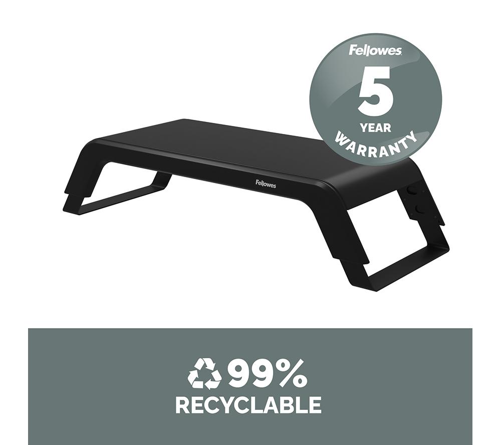 FELLOWES Hana LT Monitor Stand - Black image number 8 of 8