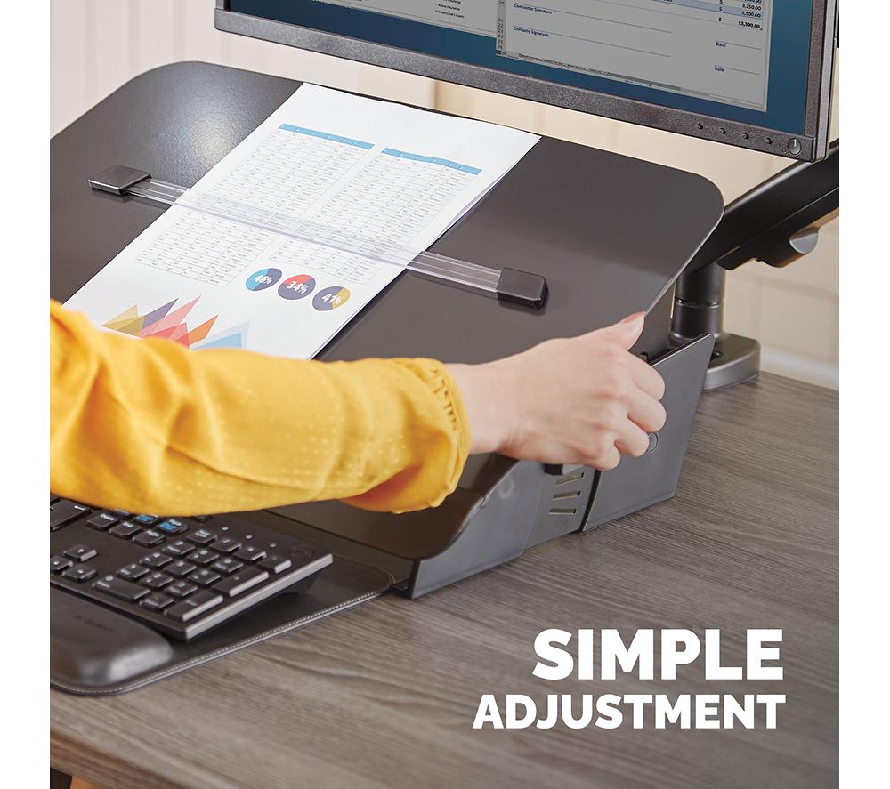 FELLOWES Hana Writing Slant Board - Black image number 4 of 9