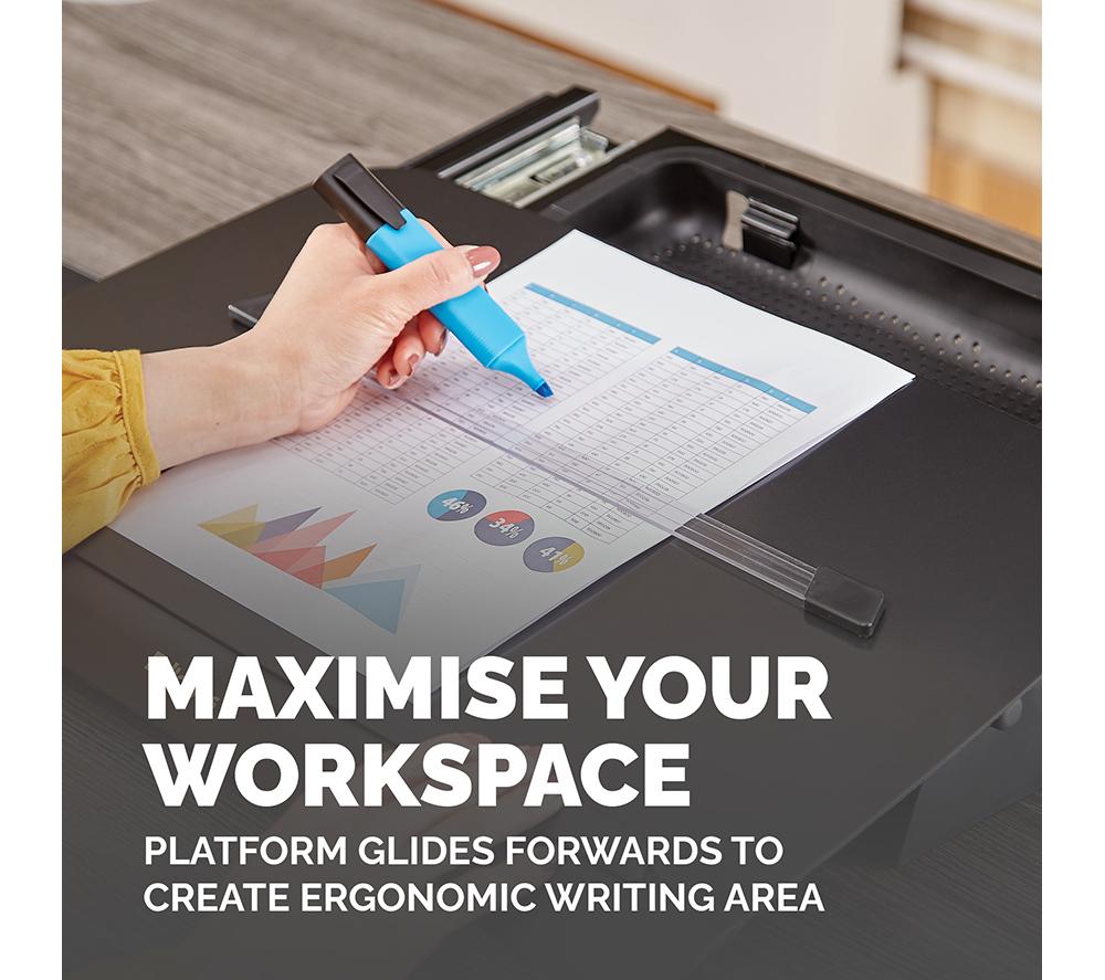 FELLOWES Hana Writing Slant Board - Black image number 8 of 9