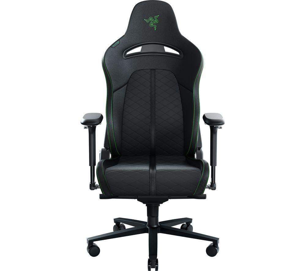 RAZER Enki X Gaming Chair - Black & Green, Green,Black