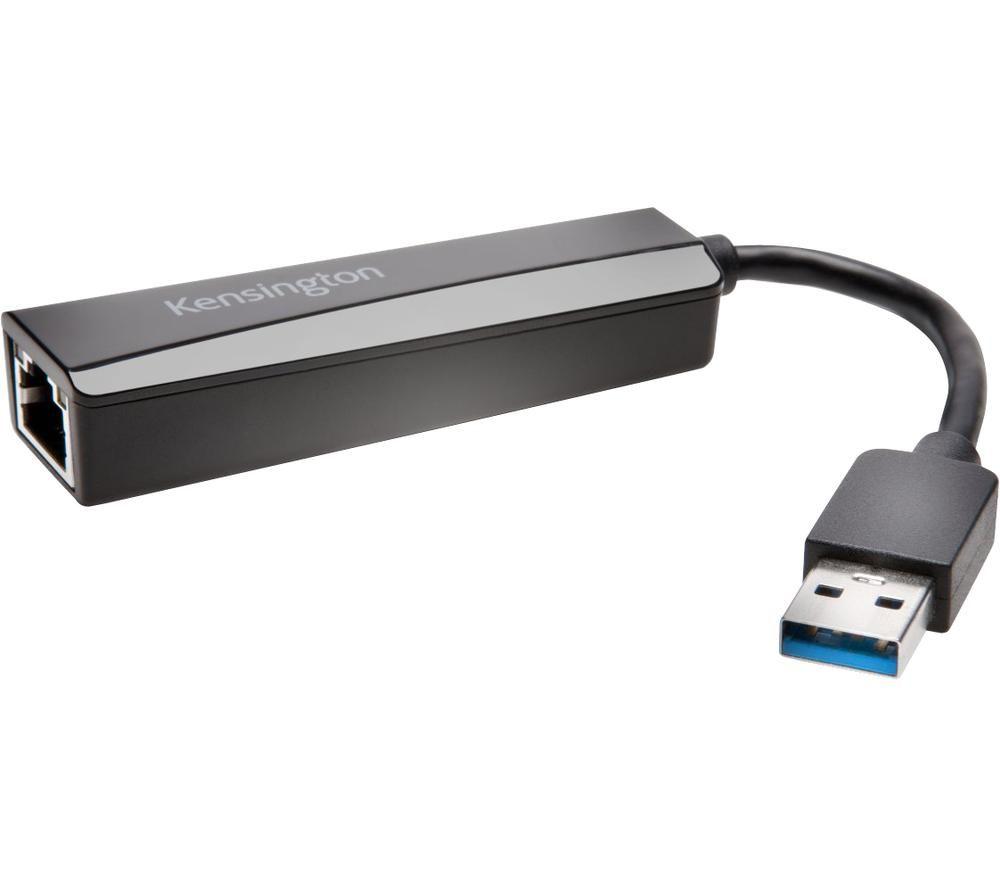 KENSINGTON UA0000E USB Type-A to Ethernet Adapter image number 3 of 5