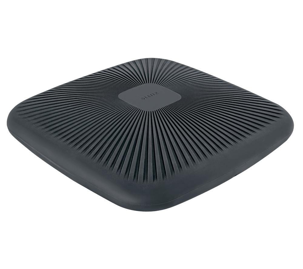 LEITZ Ergo Active Inflatable Wobble Seat Cushion - Dark Grey