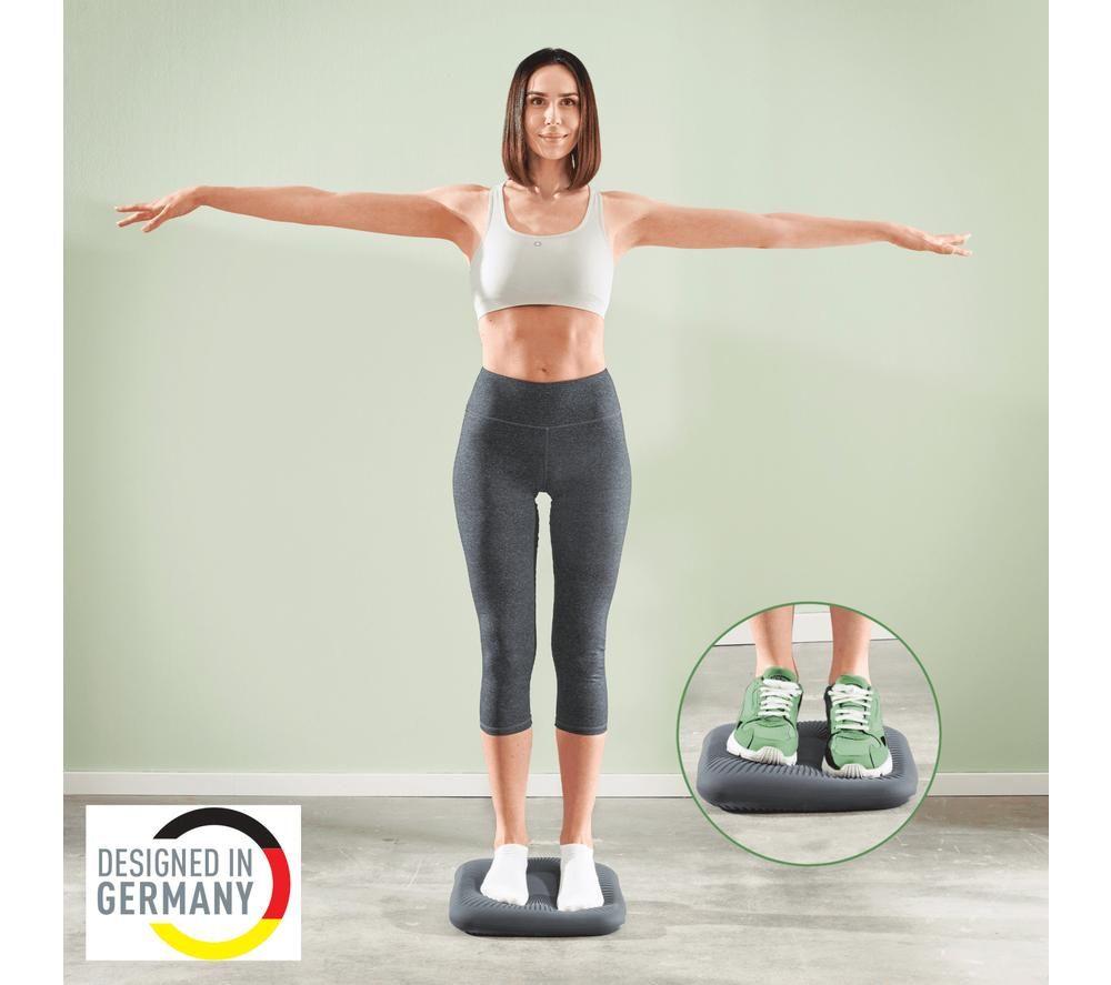 LEITZ Ergo Active Inflatable Wobble Seat Cushion - Dark Grey image number 3 of 7