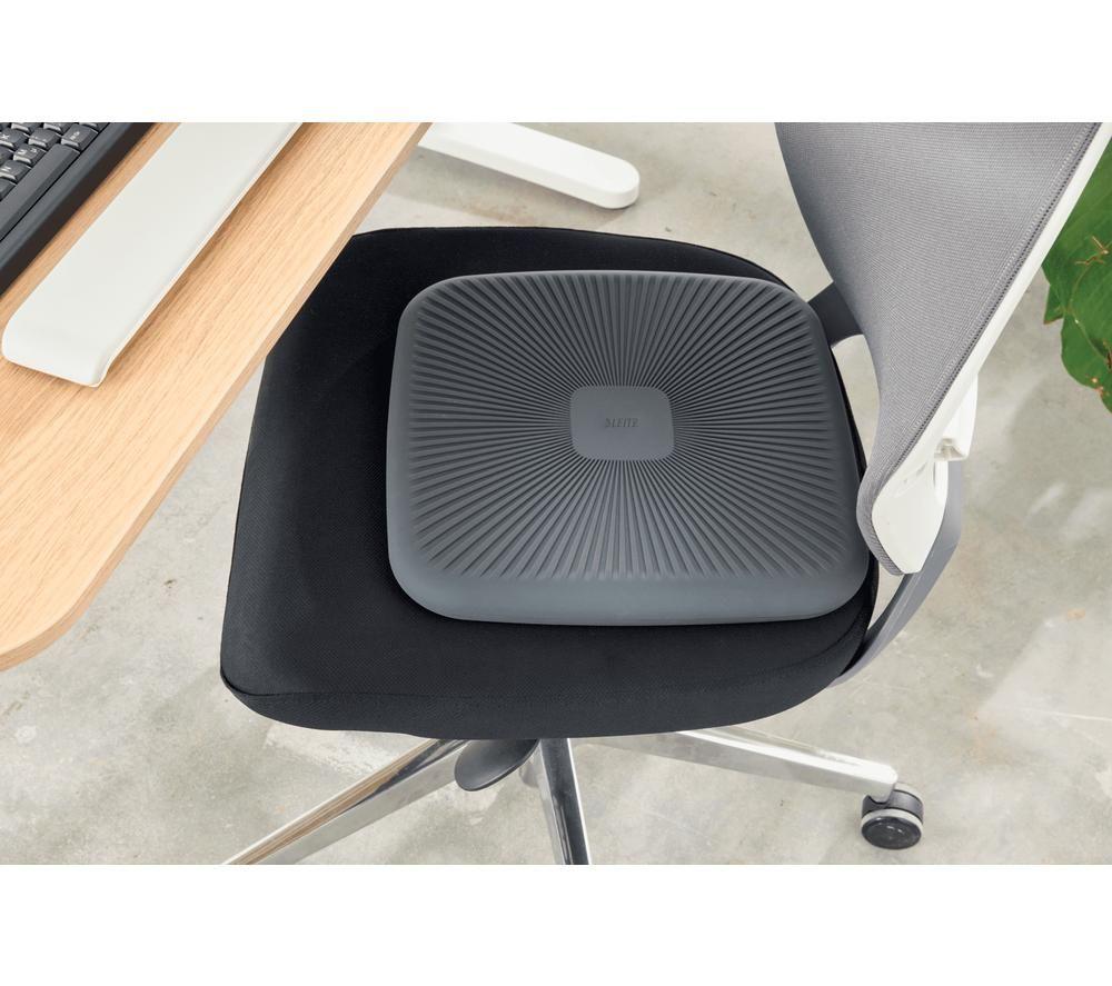 LEITZ Ergo Active Inflatable Wobble Seat Cushion - Dark Grey image number 5 of 7