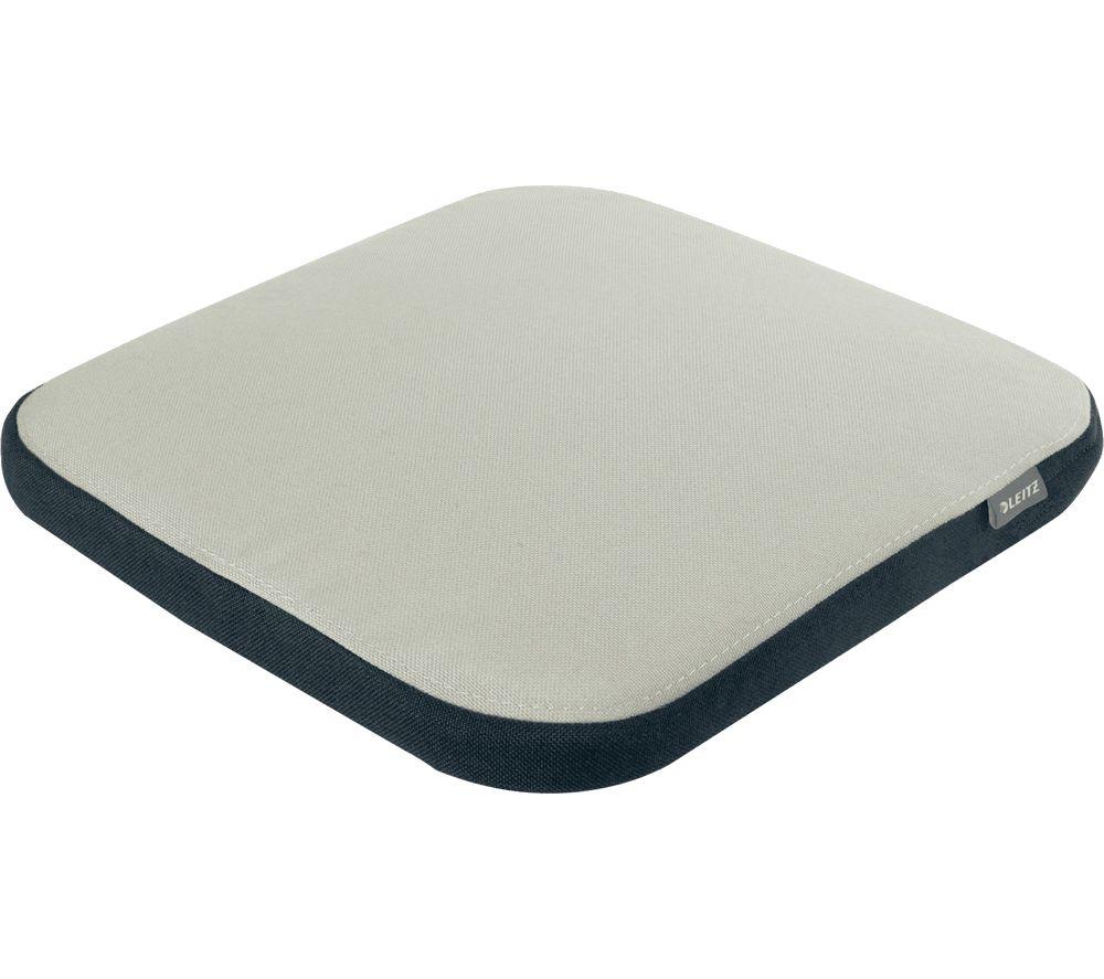 Leitz Ergo Active Inflatable Wobble Seat Cushion with Cover - Grey