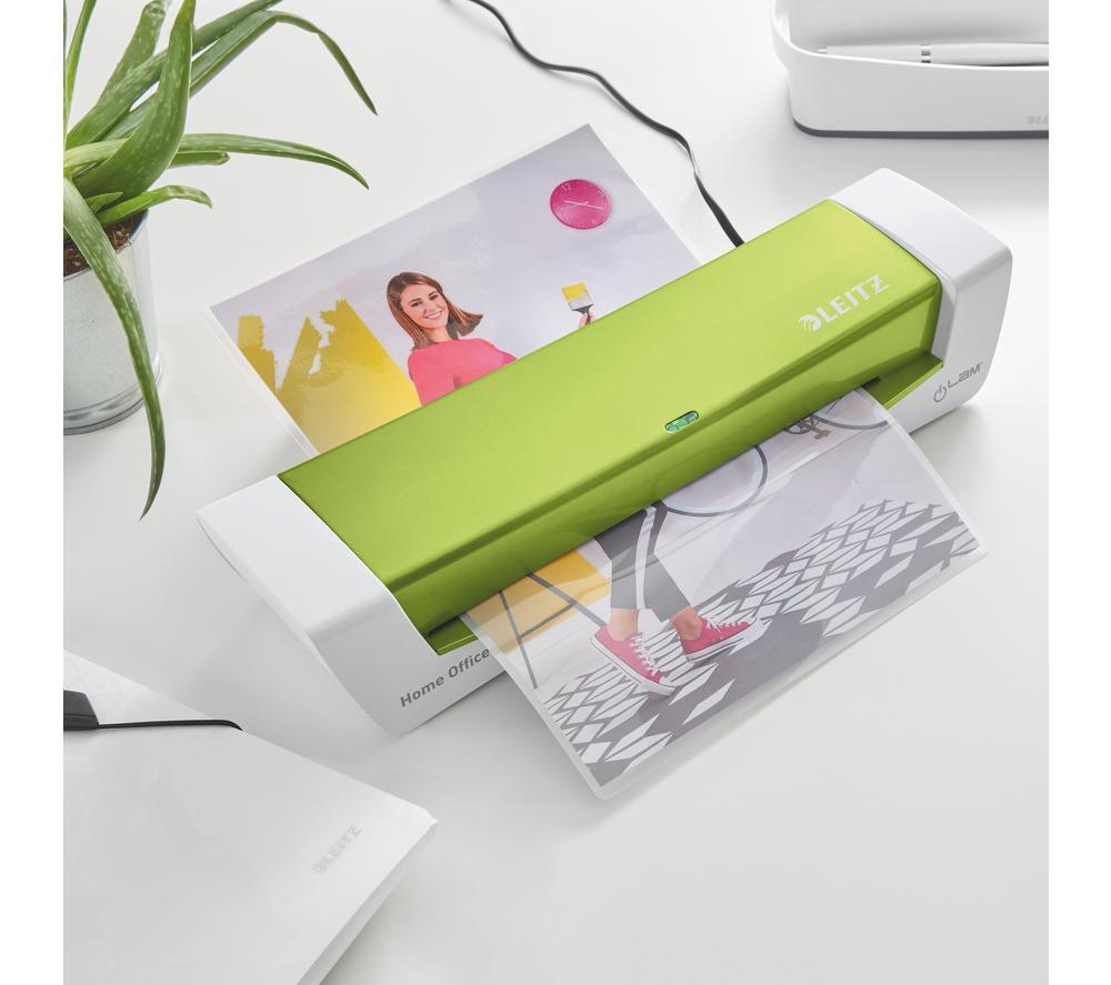 LEITZ iLAM Home Office A4 Laminator - Metallic Green image number 6 of 8