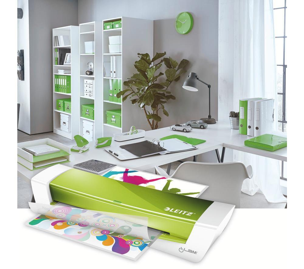 LEITZ iLAM Home Office A4 Laminator - Metallic Green image number 8 of 8