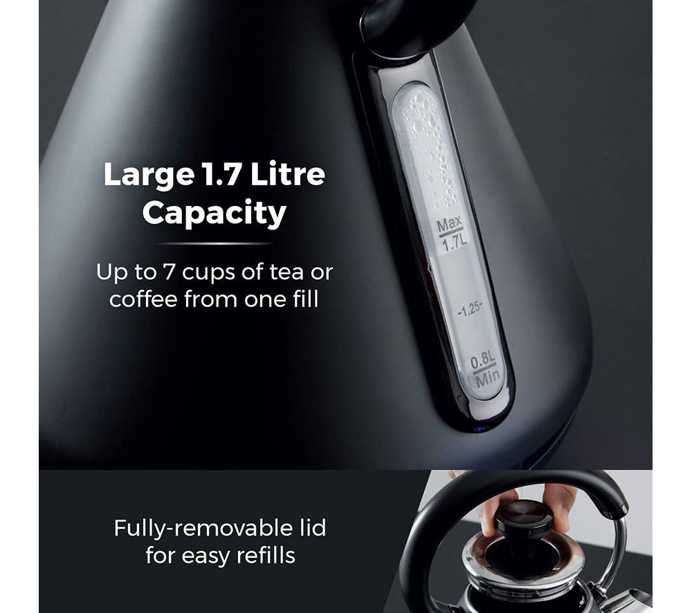 TOWER Sera T10079BLK Traditional Kettle - Black image number 4 of 9
