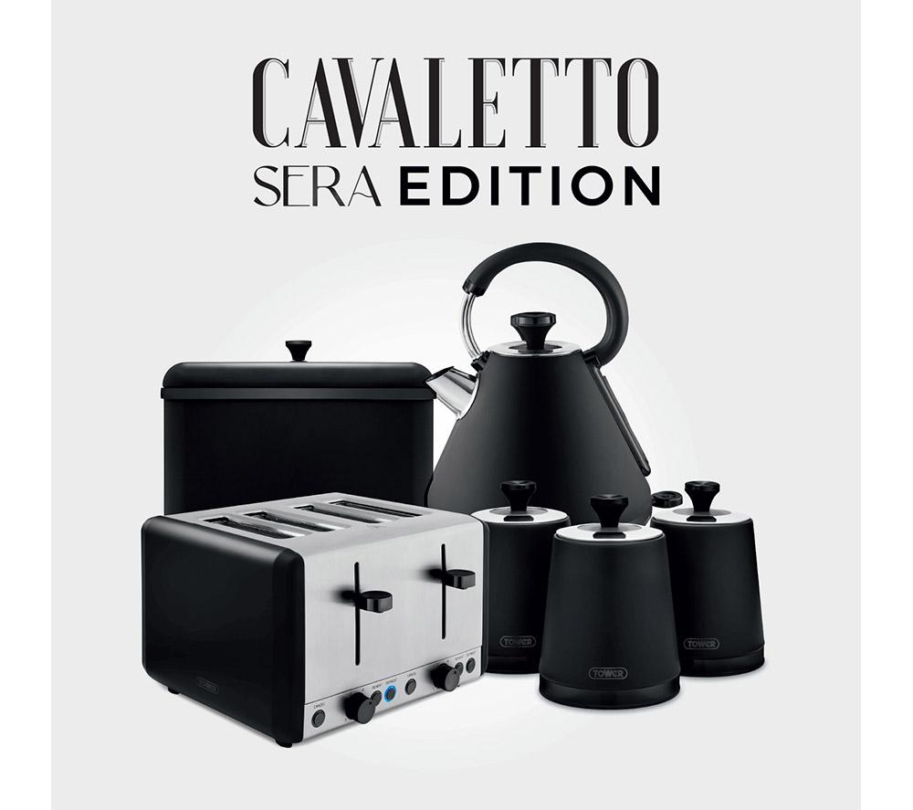 TOWER Sera T10079BLK Traditional Kettle - Black image number 8 of 9