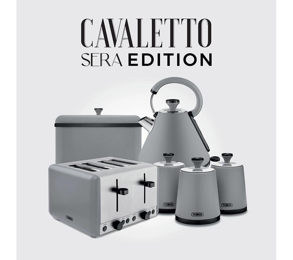 TOWER Sera T10079GRY Traditional Kettle - Grey image number 8 of 9