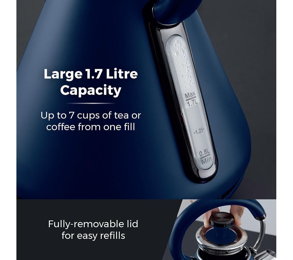 TOWER Sera T10079MNB Traditional Kettle - Blue image number 4 of 9