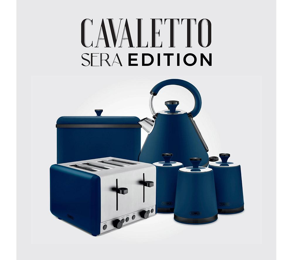 TOWER Sera T10079MNB Traditional Kettle - Blue image number 8 of 9