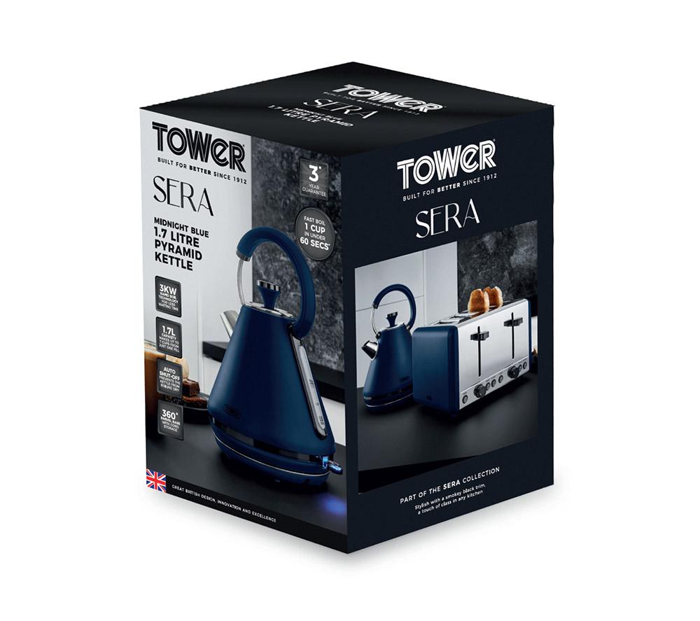 TOWER Sera T10079MNB Traditional Kettle - Blue image number 9 of 9