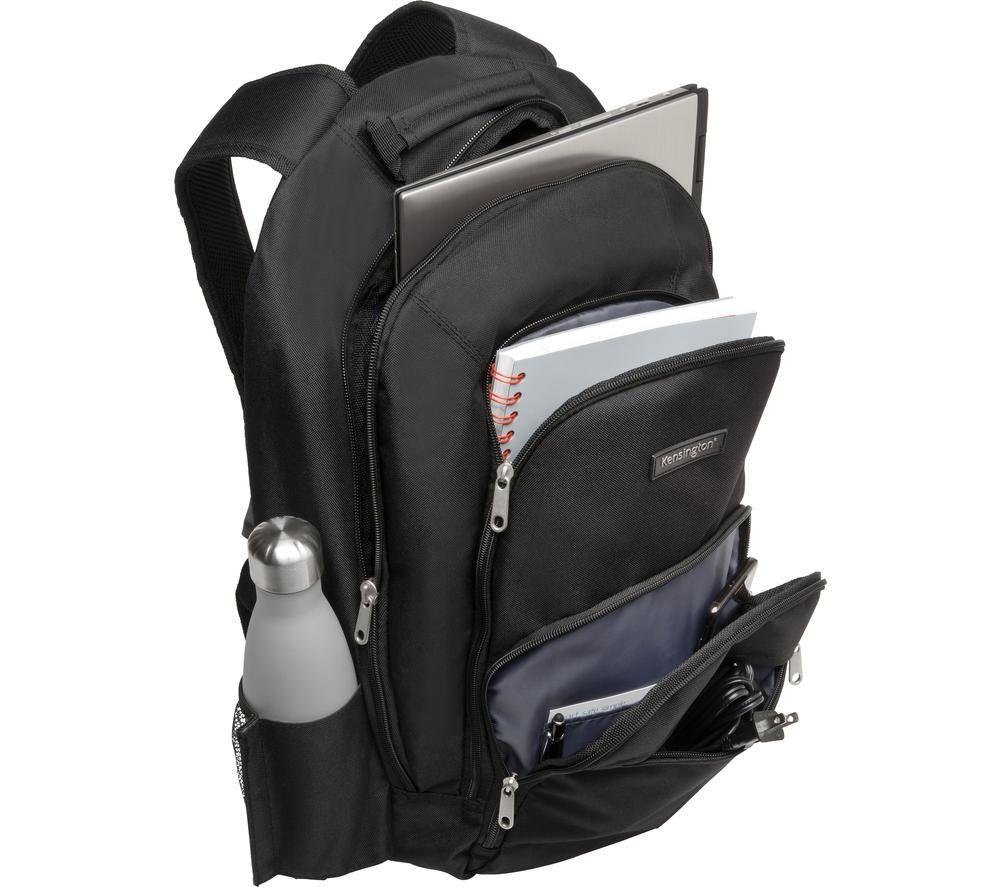 KENSINGTON Simply Portable SP25 Classic 15.4&rdquo; Laptop Backpack - Black image number 2 of 6