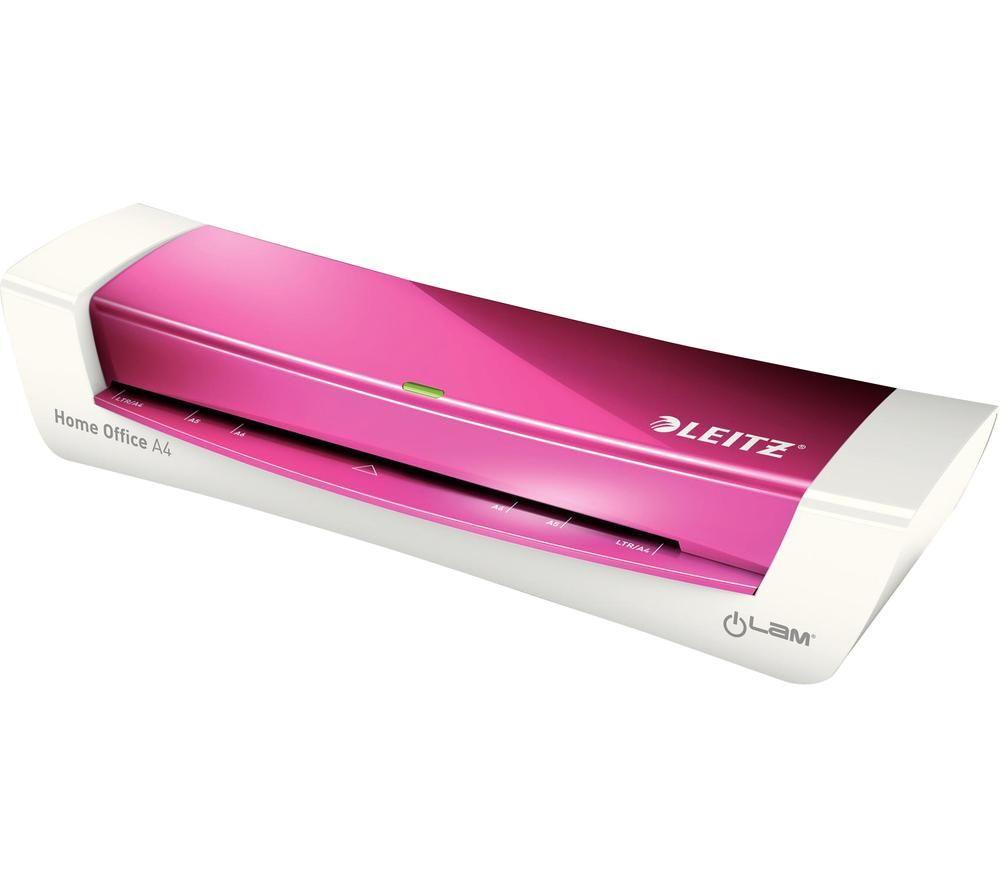 LEITZ iLAM Home Office A4 Laminator - Metallic Pink