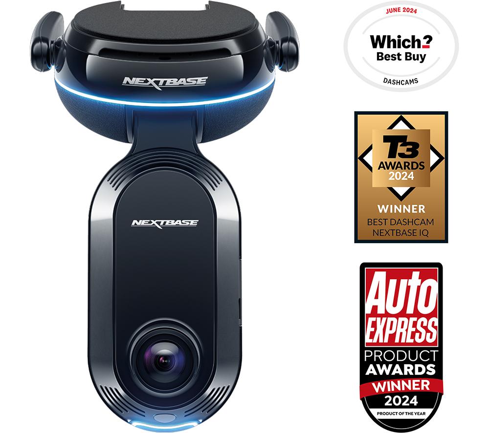 NEXTBASE iQ 4K Smart Dash Cam - Black