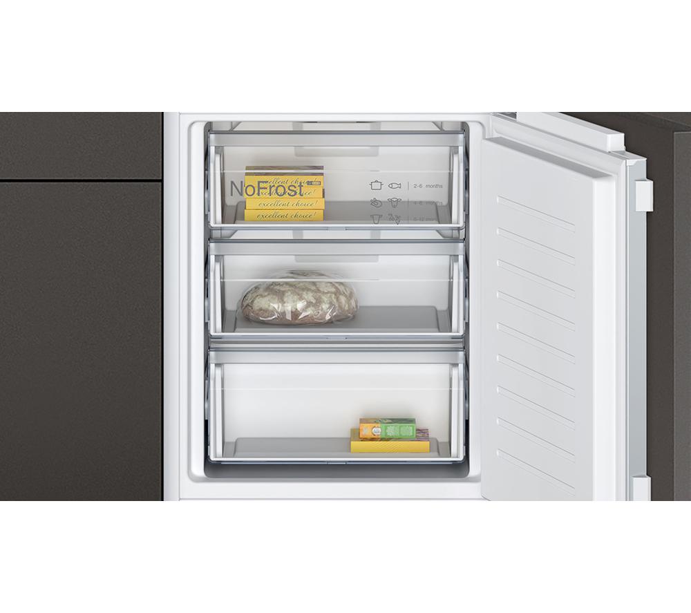 NEFF N30 KI7861FE0G Integrated 60/40 Fridge Freezer - Fixed Hinge image number 6 of 10