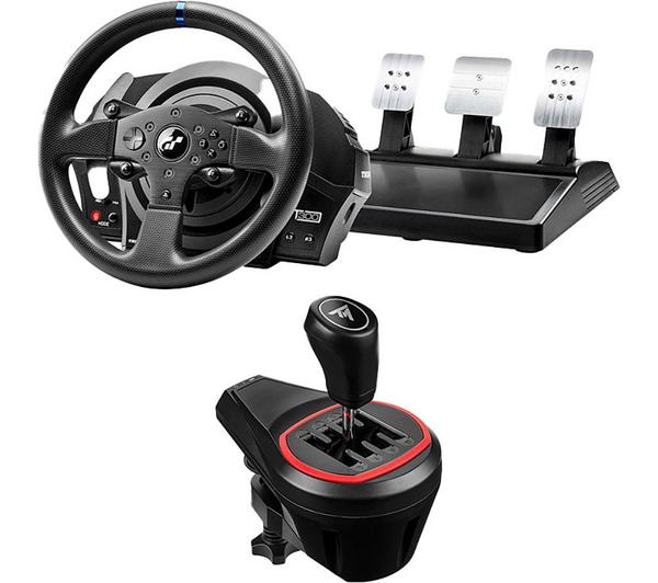 Buy THRUSTMASTER T300RS GT Edition Racing Wheel & Pedals & TH8S Shifter Bundle | Currys Buy THRUSTMASTER T300RS GT Edition Racing Wheel & Pedals & TH8S Shifter Bundle | Currys