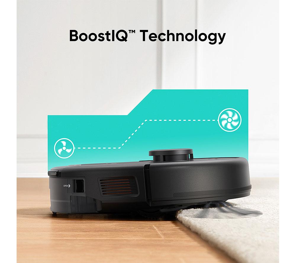 EUFY RoboVac L60 Hybrid Robot Vacuum Cleaner - Black image number 5 of 8