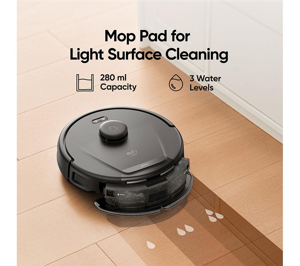 EUFY RoboVac L60 Hybrid Robot Vacuum Cleaner - Black image number 6 of 8