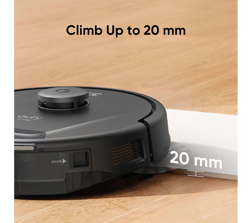 EUFY RoboVac L60 Hybrid Robot Vacuum Cleaner - Black image number 7 of 8