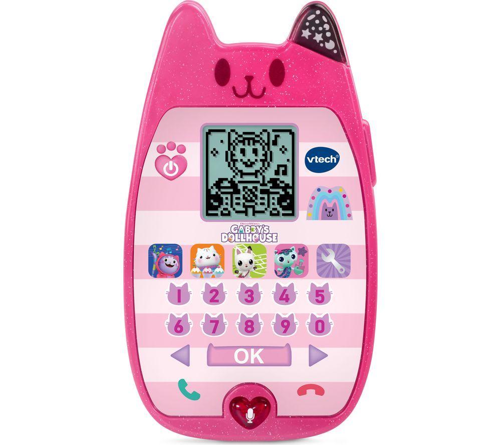 Image of Vtech Gabby's Dollhouse A-Meow-Zing Phone - Pink