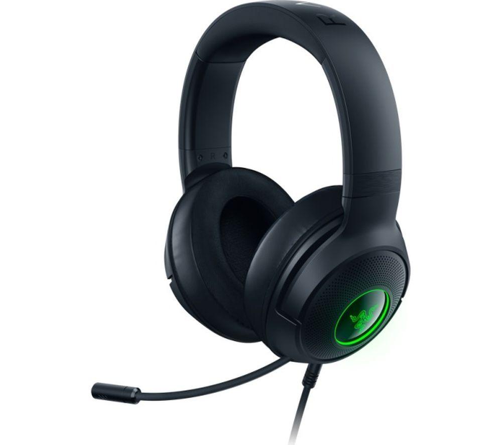 RAZER Kraken V3 X USB 7.1 Gaming Headset - Black, Black