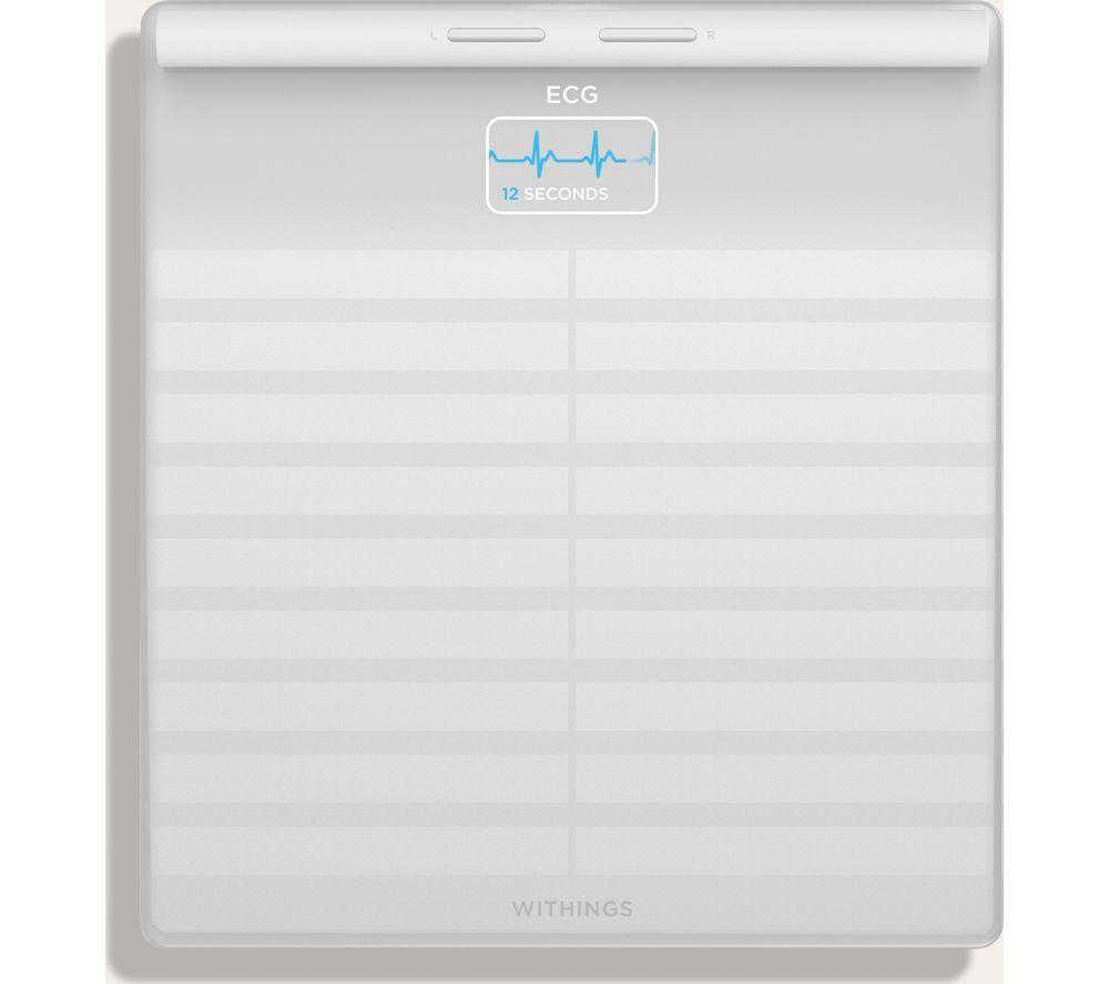 WITHINGS Body Scan Smart Scale - White, White