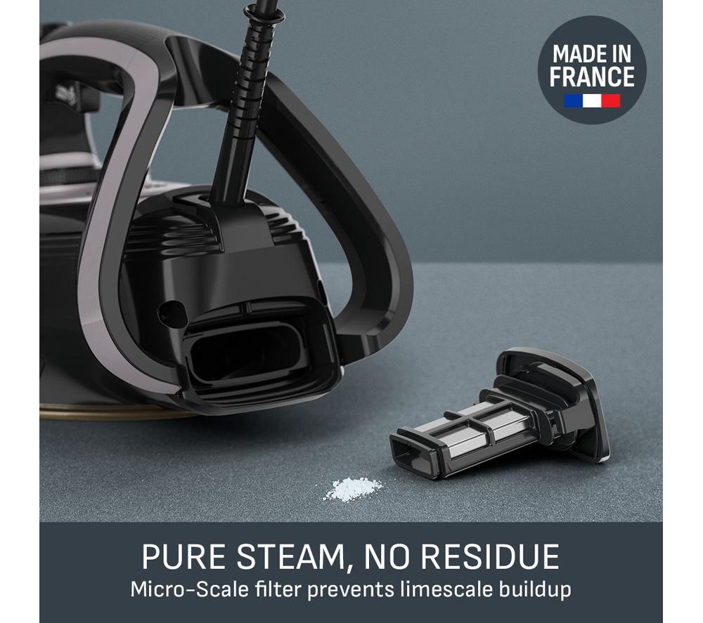 TEFAL Puregliss FV8062G0 Steam Iron - Shady & Black image number 6 of 10