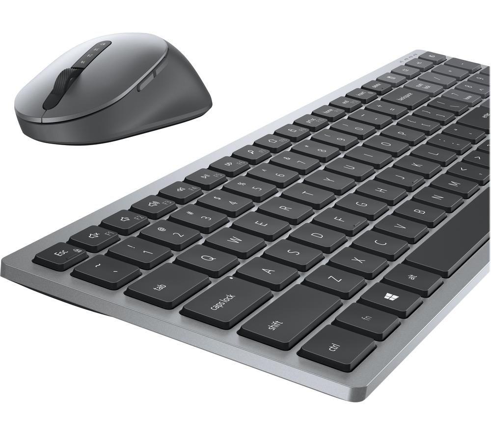 DELL Multi-Device KM7120W Wireless Keyboard & Mouse Set - Titan Grey image number 2 of 8