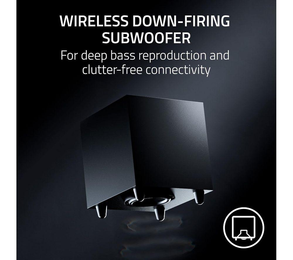 RAZER Nommo V2 Pro 2.1 Wireless PC Speakers - Black