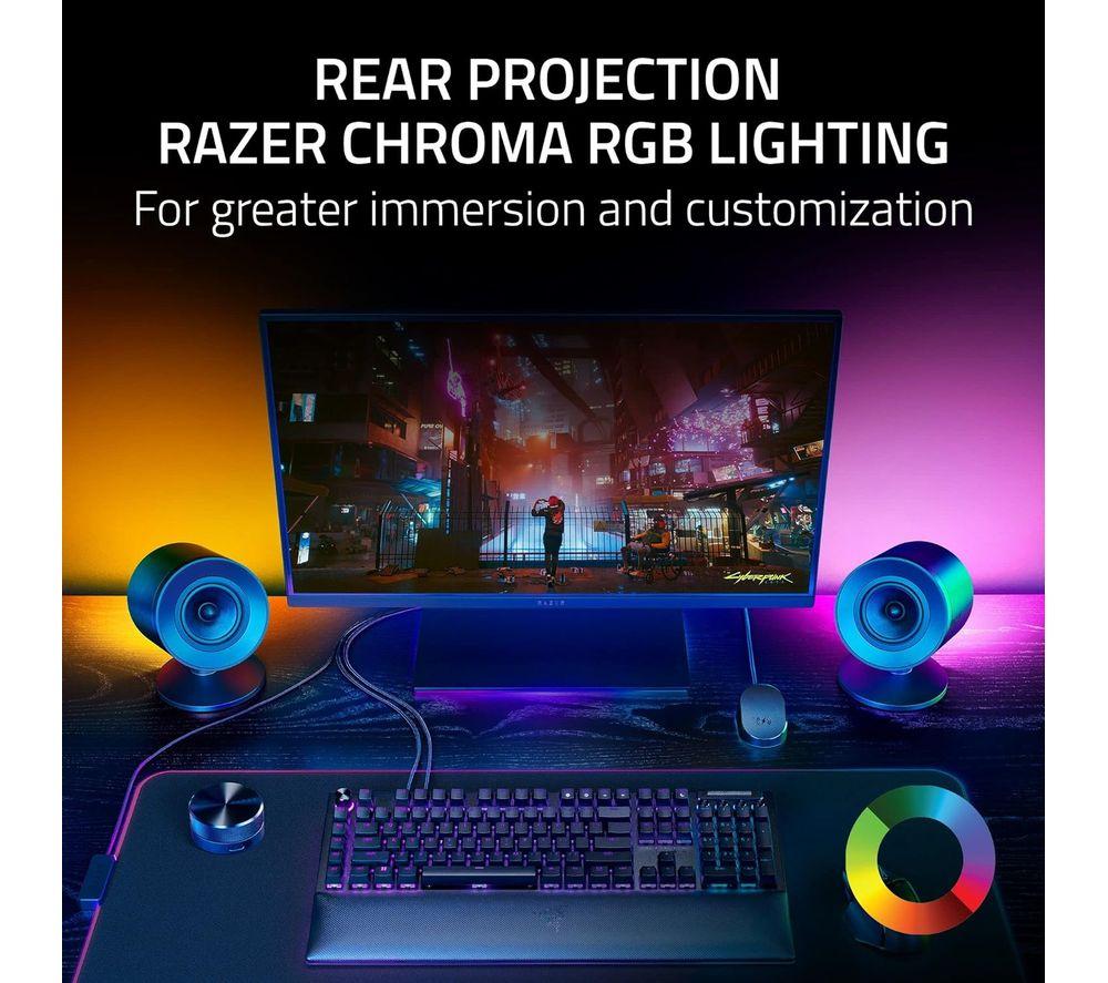 RAZER Nommo V2 Pro 2.1 Wireless PC Speakers - Black image number 6 of 7