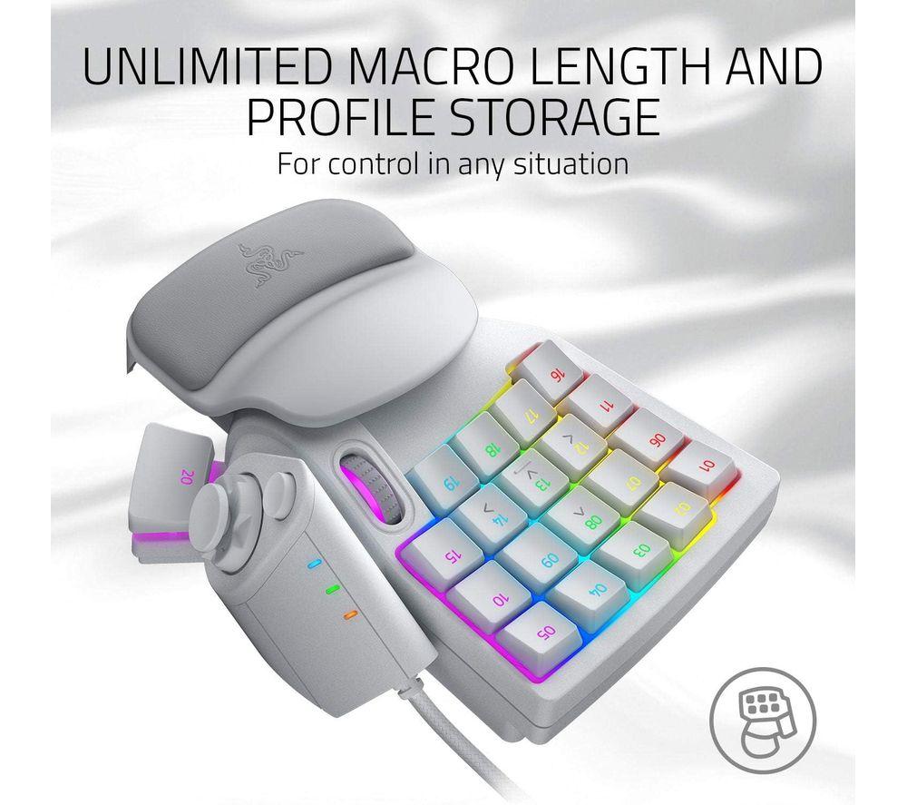 Buy RAZER Tartarus Pro Gaming Keypad - White | Currys