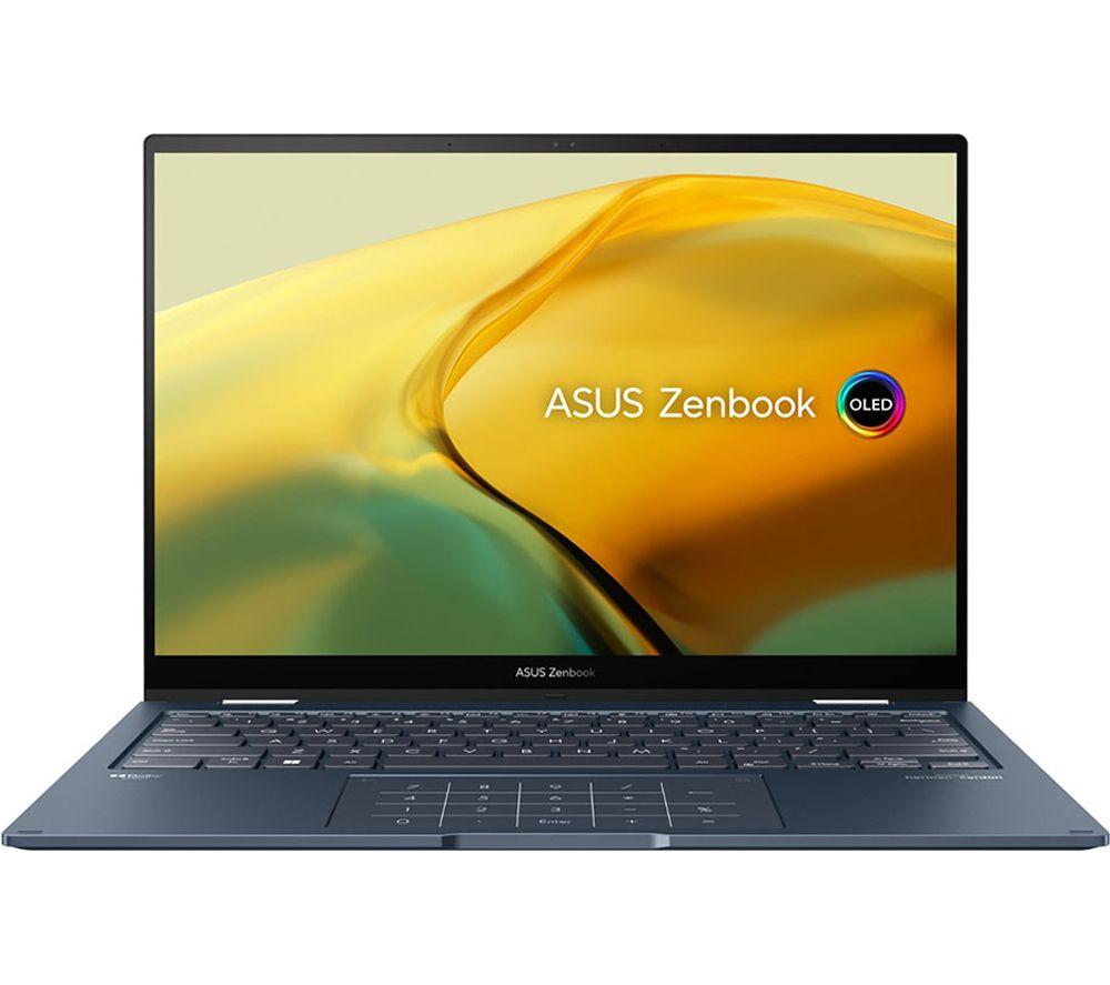ASUS Zenbook 14 Flip OLED 14 Laptop ? IntelCore? i7, 512 GB SSD, Blue, Blue