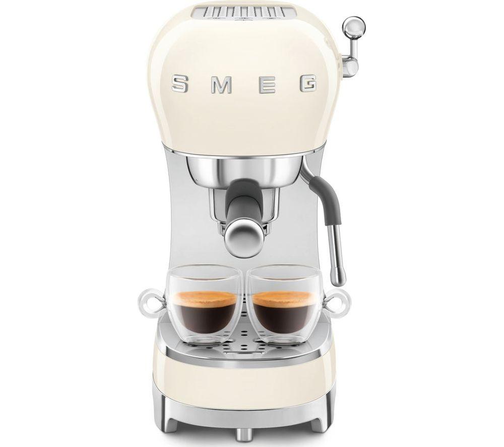 Buy SMEG ECF02CRUK Coffee Machine Cream Currys