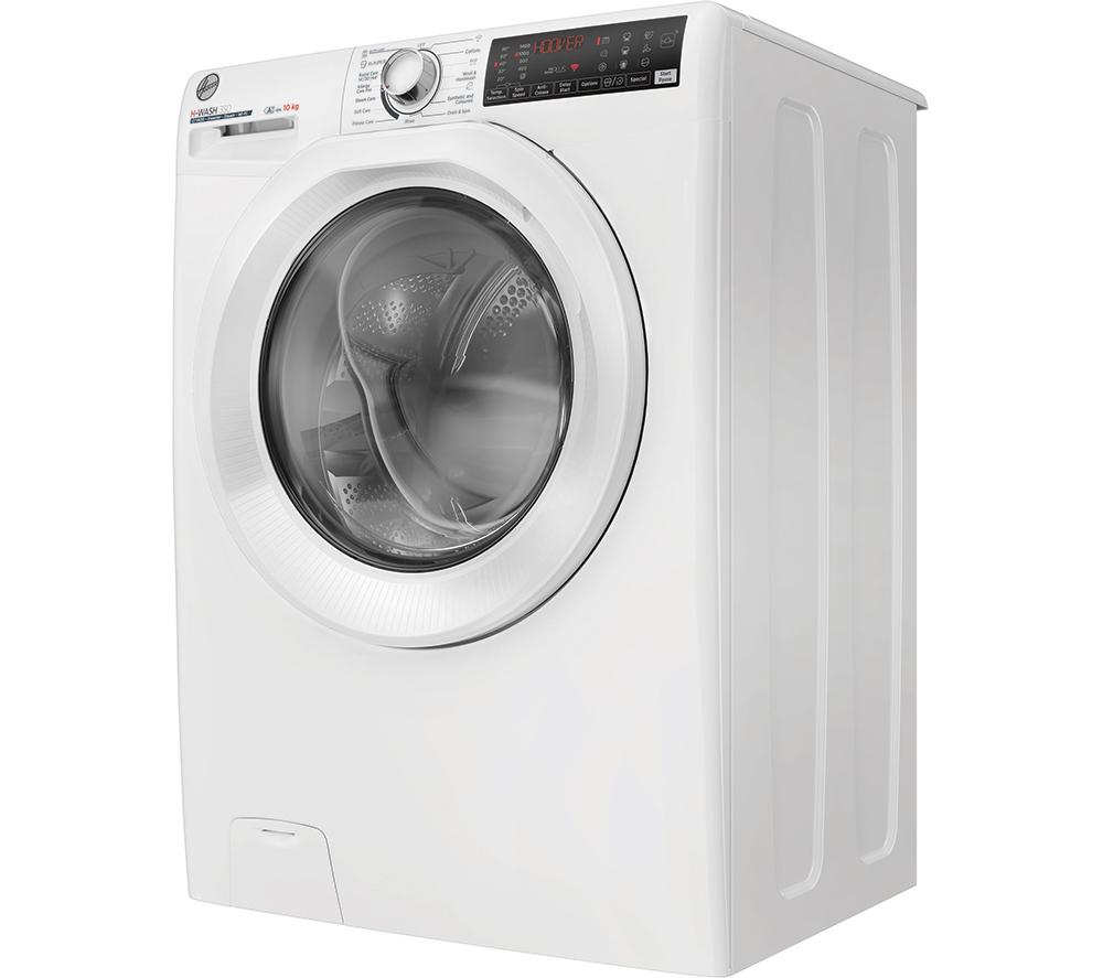 HOOVER H-Wash 350 H3WPS4106TM6-80 WiFi-enabled 10 kg 1400 Spin Washing Machine - White image number 3 of 11