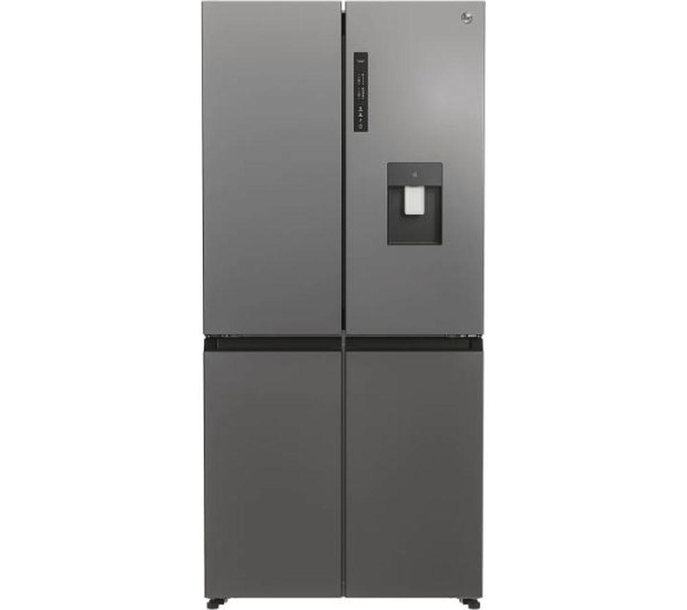 HOOVER HHCR3818EWPL(UK) Fridge Freezer - Inox, Silver/Grey