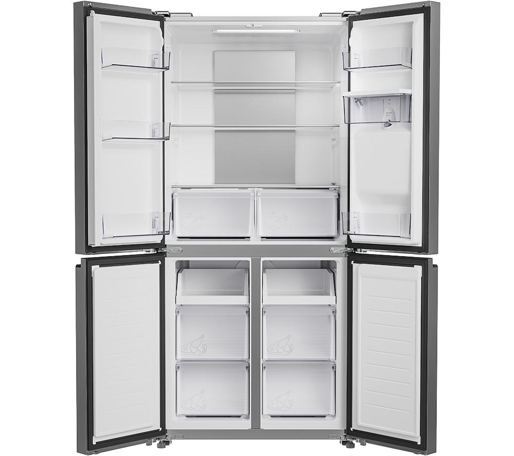HOOVER H-FRIDGE 700 HHCR3818EWPL Fridge Freezer - Inox image number 2 of 11