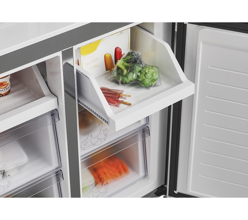 HOOVER H-FRIDGE 700 HHCR3818EWPL Fridge Freezer - Inox image number 7 of 11