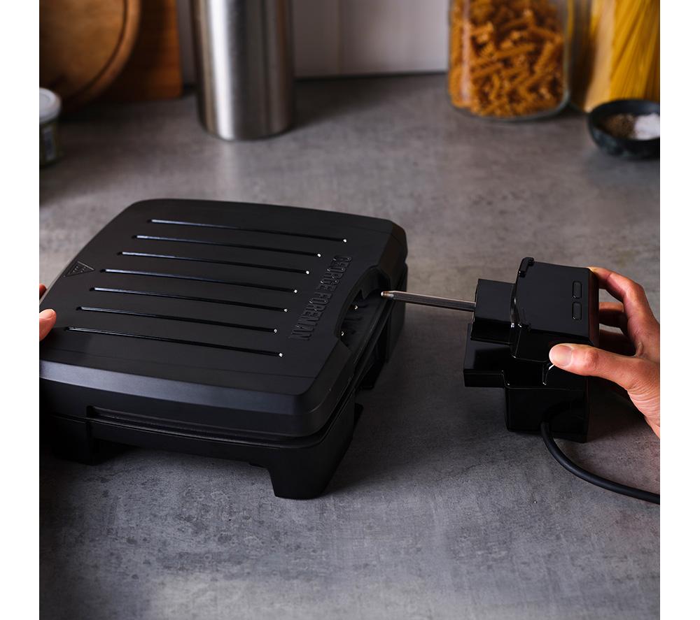 GEORGE FOREMAN Immersa 28310 Medium Health Grill - Black image number 5 of 10